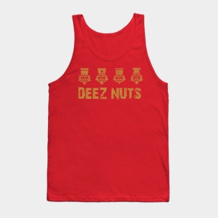 deez nuts retro brown Tank Top